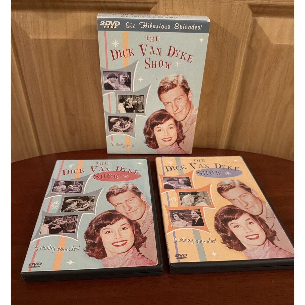 The Dick Van Dyke Show LOT OF 2 DVDS 1962-1963 Six Episodes.Great Pre Owned Cond